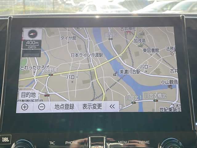 トヨタ アルファードハイブリット エグゼクティブ ラウンジ 岐阜県 2021(令3)年 4万km ホワイトパールクリスタルシャイン メーカーナビ　/全方位カメラ　/ビルトインＥＴＣ　/ドライブレコーダー　/ツインルーフ　/後席モニター　/デジタルインナーミラー　/横滑り防止装置/衝突軽減システム/レーンキープアシスト　/ブレーキホールド　/クルーズコントロール　/パワーシート/エアシート　/シートヒーター/１００Ｖ電源/純正17インチアルミホイール/JBLサウンドシステム/全オートパワーウィンドウ/革巻きステアリング/電動リアゲート/プッシュスタート/スマートキー/スペアキー