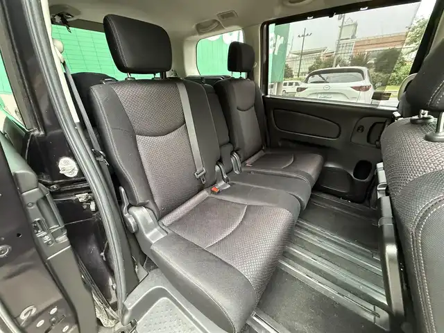 日産 セレナ ハイウェイスター Sハイブリッド 千葉県 2012(平24)年 9.1万km オーロラモーヴ 社外HDDナビ(CD/DVD/FM/AM/Bluetooth/フルセグTV)/フリップダウンモニター/バックカメラ/クルーズコントロール/オートライト/ドライブレコーダー/レーダー探知機/両側パワースライドドア/スマートキー/スペアキー/保証書/取扱説明書
