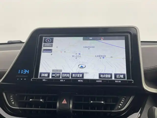 トヨタ Ｃ－ＨＲ G－T LEDエディション 道央・札幌 2018(平30)年 8.1万km ブラックマイカ ・４WD/・ワンオーナー/・寒冷地仕様/・純正SDナビ/・CD/DVD/SD/BT/・フルセグTV/・バックカメラ/・ビルトインETC/・ブラインドスポットモニター/・トヨタセーフティセンス/・プリクラッシュセーフティ/・レーンキープアシスト/・オートホールド/・レーダークルーズコントロール/・クリアランスソナー/・横滑り防止装置/・ステアリングスイッチ/・nanoe/・LEDヘッドライト/・フォグランプ/・オートライト/・オートマチックハイビーム/・ハーフレザーシート/・D+N席シートヒーター/純正18インチAW/純正フロアマット/プッシュスタート/スマートキー/スペアキー/・純正エンジンスターター/・保証書/・取扱説明書