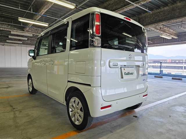 スズキ スペーシア HYBRID X 宮崎県 2018(平30)年 3.3万km ピュアホワイトP 〇ワンオーナー/〇純正ナビ/〇フルセグTV/〇バックカメラ/〇全方位モニター/〇ETC/〇ドライブレコーダー/〇パワースライドドア（両側）/〇セーフティサポート/〇デュアルカメラブレーキサポート/〇LEDヘッドランプ/〇オートライト/〇純正14インチアルミ/〇オートエアコン/〇シートヒーター/〇キーレスプッシュスタート/〇禁煙車