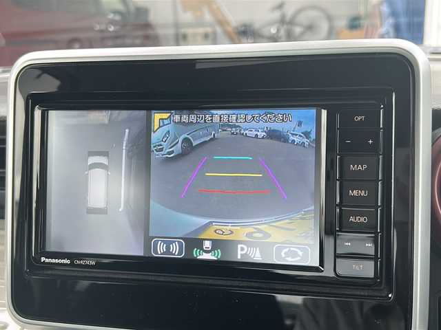 スズキ スペーシア HYBRID X 宮崎県 2018(平30)年 3.3万km ピュアホワイトP 〇ワンオーナー/〇純正ナビ/〇フルセグTV/〇バックカメラ/〇全方位モニター/〇ETC/〇ドライブレコーダー/〇パワースライドドア（両側）/〇セーフティサポート/〇デュアルカメラブレーキサポート/〇LEDヘッドランプ/〇オートライト/〇純正14インチアルミ/〇オートエアコン/〇シートヒーター/〇キーレスプッシュスタート/〇禁煙車