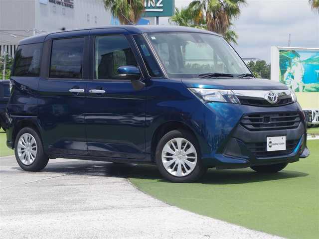トヨタ タンク G S 千葉県 2018(平30)年 4.4万km レーザーブルークリスタルシャイン ワンオーナー/スマートアシストII/クルーズコントロール/エコアイドル/両側パワースライドドア/社外メモリーナビ/地デジTV/【DVD/CD再生機能　Bluetooth接続】/バックカメラ/コーナーセンサー/サイド/カーテンエアバッグ/キーフリーシステム