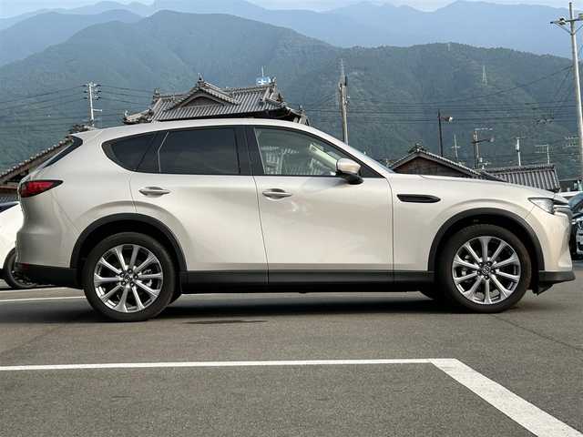 マツダ ＣＸ－６０ 25S Lパッケージ 愛媛県 2023(令5)年 1.2万km プラチナクォーツメタリック 純正ナビ(Bluetooth/AppleCarPlay/AndroidAuto/HDMI)/全周囲カメラ/レーダークルーズコントロール/パワーリフトゲート/全席シートヒーター/ステアリングヒーター/雨滴感知ワイパー/前後ドライブレコーダー/ビルトインETC/白レザーシート/ブラインドスポットモニター/LEDヘッドライト/レーンキープアシスト/横滑り防止装置/盗難防止装置/オートライト/オートマチックハイビーム/前後コーナーセンサー/ステアリングリモコン/革巻ステアリング/ABS