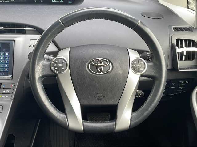 トヨタ プリウス G ツーリングセレクション 長野県 2012(平24)年 6.6万km ホワイトパールクリスタルシャイン 純正８型メモリナビフルセグTV/バックカメラ/ビルトインETC/ハーフレザーシート/純正17インチアルミ/クルーズコントロール/プッシュスタートエンジン/保証書・取説