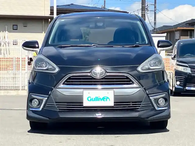 トヨタ シエンタ G 大阪府 2017(平29)年 2.3万km ブラックマイカ モデリスタエアロ/純正ナビ(CD/DVD/BT/フルセグ)/バックカメラ/両側パワースライドドア/ETC2.0/ワンオーナー/USB入力端子/ウォークスルー/純正フロアマット/横滑り防止装置/レーンキープアシスト/オートライト/オートマチックハイビーム/LEDヘッドライト/Wエアバック/純正ホイールキャップ車載/エンジンスタートボタン/スマートキー/パワーステアリング/パワーウィンドウ/アイドリングストップ/オートエアコン/社外アルミホイール/ABS/Wエアバック