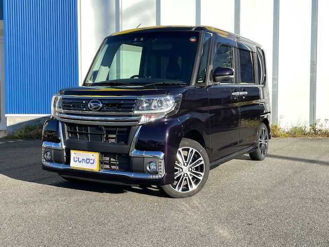 ダイハツ タント カスタム RS トップED SA Ⅲ 福島県 2018(平30)年 8.3万km ナイトシャドーパープルクリスタルM (株)IDOMが運営する【じしゃロンいわき店】の自社ローン専用車両になります。こちらは現金またはオートローンご利用時の価格です。自社ローンご希望の方は別途その旨お申付け下さい/登録時走行距離82858km/プッシュスタート/スマートキー/両側パワースライドドア/バックカメラ/純正ナビゲーション/スマートアシストIII/LEDヘッドライト