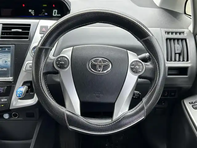 トヨタ プリウス α G 群馬県 2012(平24)年 7.5万km ホワイトパールクリスタルシャイン (株)IDOMが運営する【じしゃロン伊勢崎店】の自社ローン専用車両になりますこちらは現金またはオートローンご利用時の価格です。自社ローンご希望の方は別途その旨お申付け下さい/純正HDDナビゲーション/バックカメラ/CD/DVD/SD/BT/DTV/MSV/ビルトインETC/クルーズコントロール/LEDヘッドライト/フォグライト/オートライト/ドアバイザー/純正フロアマット