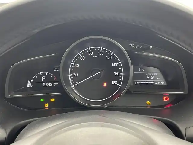 マツダ アクセラ スポーツ 15XD 埼玉県 2018(平30)年 7万km ジェットブラックマイカ 純正ナビ　３６０度ビューモニター　ＢＳＭ　ＥＴＣ　スマートシティブレーキ　クルーズコントロール　純正アルミホイール　コーナーセンサー　スマートキー　オートライト　ＬＥＤヘッドライト　地デジフルセグ