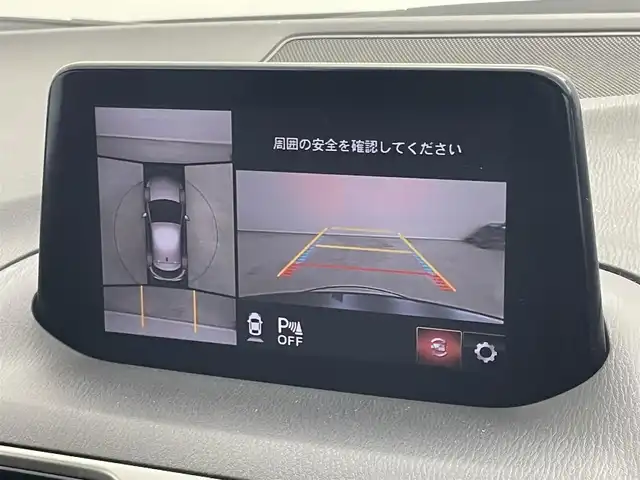 マツダ アクセラ スポーツ 15XD 埼玉県 2018(平30)年 7万km ジェットブラックマイカ 純正ナビ　３６０度ビューモニター　ＢＳＭ　ＥＴＣ　スマートシティブレーキ　クルーズコントロール　純正アルミホイール　コーナーセンサー　スマートキー　オートライト　ＬＥＤヘッドライト　地デジフルセグ
