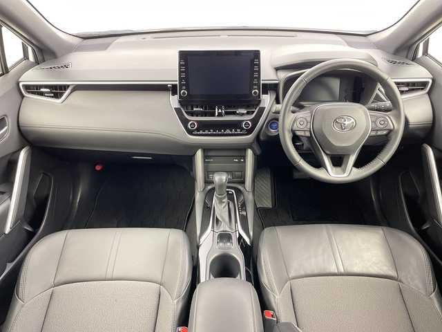 トヨタ カローラ クロス ハイブリッド Z 新潟県 2022(令4)年 4.9万km プラチナホワイトパールマイカ ４WD/純正ディスプレイオーディオ/（BT/FM/AM/フルセグTV）/バックカメラ/ステアリングスイッチ/パワーシート/ハーフレザーシート/シートヒーター/電動リアゲート/TVキャンセラー/シーケンシャルウィンカー/電格ミラー/純正LEDオートヘッドライト/フロントフォグライト/ヘッドライトレベライザー/電格ミラー/ETC