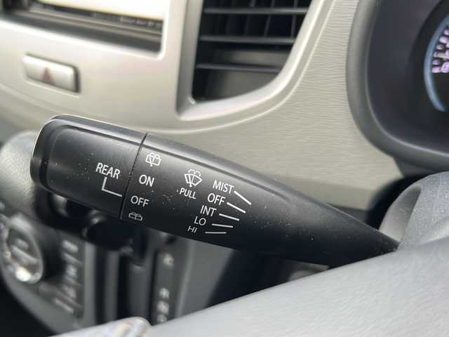 スズキ ワゴンＲ FZ 鳥取県 2014(平26)年 5.2万km クリスタルホワイトP ワンオーナー/プリクラッシュ/フルタイム４WD/スマートキーx2個/前席シートヒーター/純正エアロ/純正14インチAW/社外メモリナビ/ワンセグ・USB/革巻ステアリング/アイドリングストップ/オートエアコン/ETC/保証書・取説