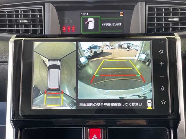 ダイハツ トール カスタムG ターボ 栃木県 2023(令5)年 1.8万km パールホワイトⅢ 純正ディスプレイオーディオ　/（フルセグTV/bluetooth）/禁煙車　/全方位カメラ　/前後コーナーセンサー　/スマートアシスト　/ビルトインＥＴＣ　/前後ドラレコ　/両側パワースライドドア　/オートライト　/ＬＥＤヘッドライト　/フォグランプ/スマートキー/プッシュスタート/アイドリングストップ/ステアリングスイッチ/革巻きステアリング/電動格納ミラー/純正アルミホイール/社外フロアマット