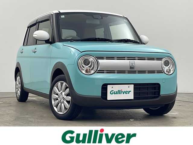 スズキ ラパン X 秋田県 2021(令3)年 2万km フレンチミントパールメタリック 4WD/純正ナビ　/フルセグTV/CD/DVD/Bluetooth/レーダーブレーキサポート　/レーンキープアシスト　/横滑り防止装置　/コーナーセンサー　/アイドリングストップ/バックカメラ　/前席シートヒーター　/nanoeエアコン　/スペアキー　/エンジンスターター　/LEDヘッドライト/ドアミラーヒーラー/電動格納ミラー/プッシュスタート/純正フロアマット/純正アルミホイール/純正ドアバイザー