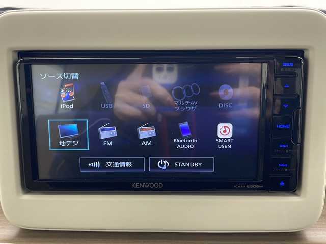 スズキ ラパン X 秋田県 2021(令3)年 2万km フレンチミントパールメタリック 4WD/純正ナビ　/フルセグTV/CD/DVD/Bluetooth/レーダーブレーキサポート　/レーンキープアシスト　/横滑り防止装置　/コーナーセンサー　/アイドリングストップ/バックカメラ　/前席シートヒーター　/nanoeエアコン　/スペアキー　/エンジンスターター　/LEDヘッドライト/ドアミラーヒーラー/電動格納ミラー/プッシュスタート/純正フロアマット/純正アルミホイール/純正ドアバイザー