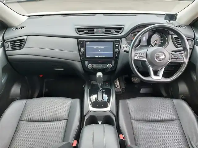 日産 エクストレイル ハイブリッド 20Xi 東京都 2020(令2)年 6.4万km ブリリアントホワイトパール オートプロパイロット/純正10インチナビ（MM519D-L）/CD/DVD/BT/AM/FM/TV/アラウンドビューモニター/ビルトインETC/ハーフレザーシート/全席シートヒーター/LEDヘッドライト/ルーフレール/デジタルインナーミラー/ハンズフリー電動リアゲート