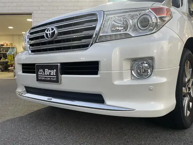 トヨタ ランドクルーザー AX 愛知県 2015(平27)年 10.6万km ホワイトパールクリスタルシャイン ECLIPSE SDナビ/フルセグTV/バックカメラ/Bluetooth/サンルーフ/モデリスタエアロ/デフロック/ETC