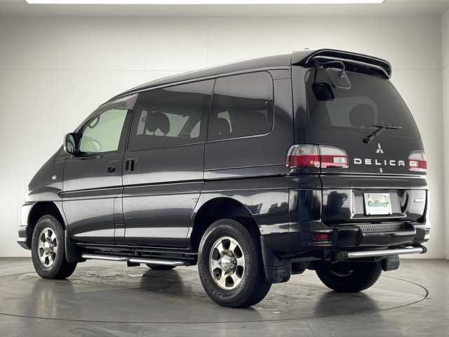 三菱 デリカ スペースギア アクティブフィールドED 宮崎県 2006(平18)年 9.7万km アメジストブラック ４ＷＤ/トランスファーレバー/社外HDDナビ　/オートエアコン　/オートステップ　/スペアキー　/ＥＴＣ　/電動格納ミラ－　/純正フロアーマット /8人乗