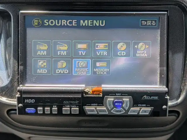 三菱 デリカ スペースギア アクティブフィールドED 福井県 2006(平18)年 9.7万km アメジストブラック ４ＷＤ/トランスファーレバー/社外HDDナビ　/オートエアコン　/オートステップ　/スペアキー　/ＥＴＣ　/電動格納ミラ－　/純正フロアーマット /8人乗