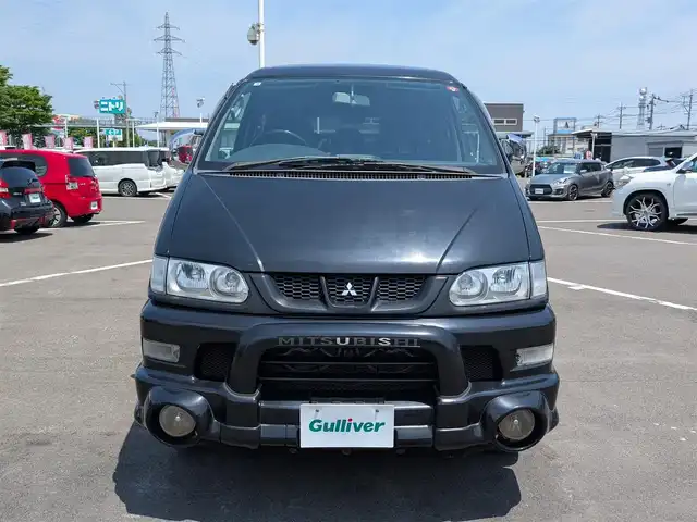 三菱 デリカ スペースギア アクティブフィールドED 福井県 2006(平18)年 9.7万km アメジストブラック ４ＷＤ/トランスファーレバー/社外HDDナビ　/オートエアコン　/オートステップ　/スペアキー　/ＥＴＣ　/電動格納ミラ－　/純正フロアーマット /8人乗