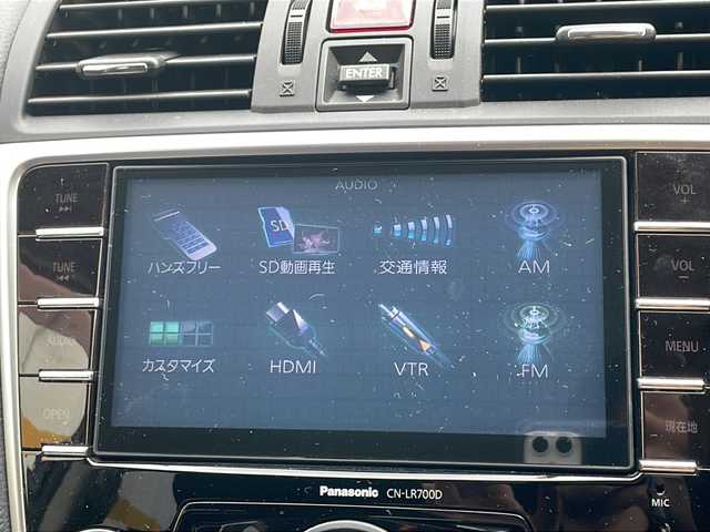 スバル レヴォーグ 1．6GT 新潟県 2014(平26)年 11.1万km クリスタルブラックシリカ ４WD/社外SDナビ/(BT/AM/FM/CD/DVD/フルセグTV)/クルーズコントロール/パドルシフト/ETC/ABS/横滑り防止機能/盗難防止装置/カーテンエアバック/ステアリングスイッチ/電格ミラー/社外17インチアルミホイール/純正フロアマット
