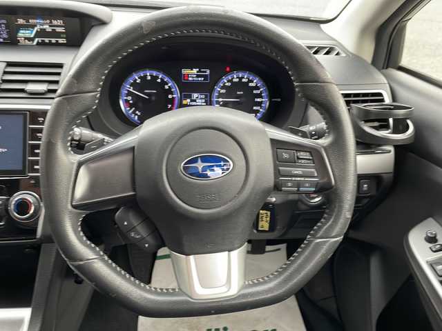 スバル レヴォーグ 1．6GT 新潟県 2014(平26)年 11.1万km クリスタルブラックシリカ ４WD/社外SDナビ/(BT/AM/FM/CD/DVD/フルセグTV)/クルーズコントロール/パドルシフト/ETC/ABS/横滑り防止機能/盗難防止装置/カーテンエアバック/ステアリングスイッチ/電格ミラー/社外17インチアルミホイール/純正フロアマット