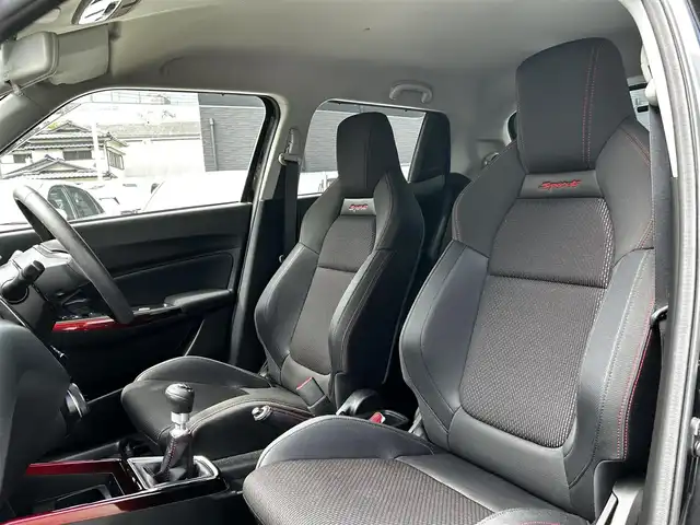スズキ スイフト スポーツ セーフティPKG 和歌山県 2019(平31)年 1.9万km 黒 社外ナビ（フルセグTV/FM/AM/CD/DVD/USB/Bluetooth/SD）/全方位カメラ/ドライブレコーダー/ワンオーナー/シートヒーター/オートライト/純正アルミホイール/純正フロアマット/純正ドアバイザー/取扱説明書/保証書