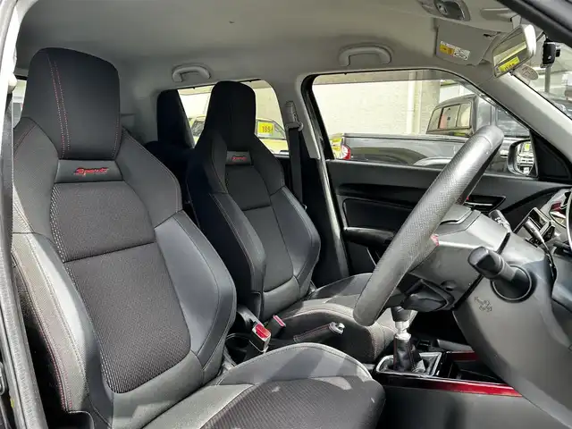 スズキ スイフト スポーツ セーフティPKG 和歌山県 2019(平31)年 1.9万km 黒 社外ナビ（フルセグTV/FM/AM/CD/DVD/USB/Bluetooth/SD）/全方位カメラ/ドライブレコーダー/ワンオーナー/シートヒーター/オートライト/純正アルミホイール/純正フロアマット/純正ドアバイザー/取扱説明書/保証書