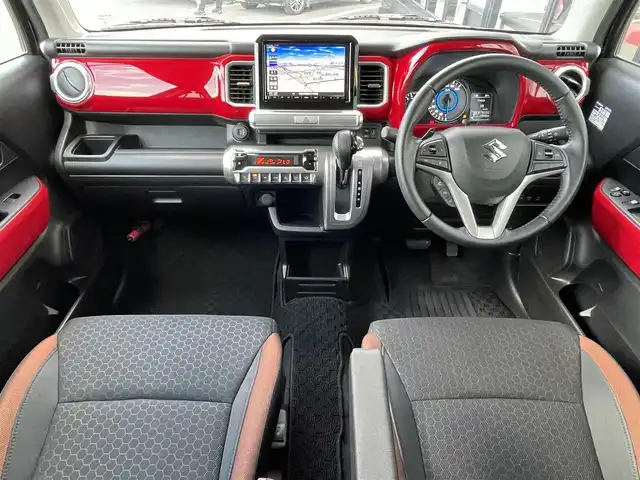 スズキ クロスビー HYBRID MZ 佐賀県 2018(平30)年 4.5万km スーパーブラックパール 3トーンコーディネート ターボ/デュアルセンサーブレーキサポート/リアセンサー/クルーズコントロール/純正8型ナビ/・全方位カメラ/・フルセグTV/BT/CD/DVD/純正16インチAW/LEDヘッドライト/フォグランプ/オートライト/パドルシフト/シートヒーター/ETC/プッシュスタート/アイドリングストップ/スペアキー×１/取扱説明書/保証書