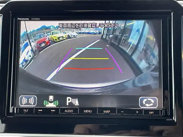 スズキ クロスビー HYBRID MZ 佐賀県 2018(平30)年 4.5万km スーパーブラックパール 3トーンコーディネート ターボ/デュアルセンサーブレーキサポート/リアセンサー/クルーズコントロール/純正8型ナビ/・全方位カメラ/・フルセグTV/BT/CD/DVD/純正16インチAW/LEDヘッドライト/フォグランプ/オートライト/パドルシフト/シートヒーター/ETC/プッシュスタート/アイドリングストップ/スペアキー×１/取扱説明書/保証書