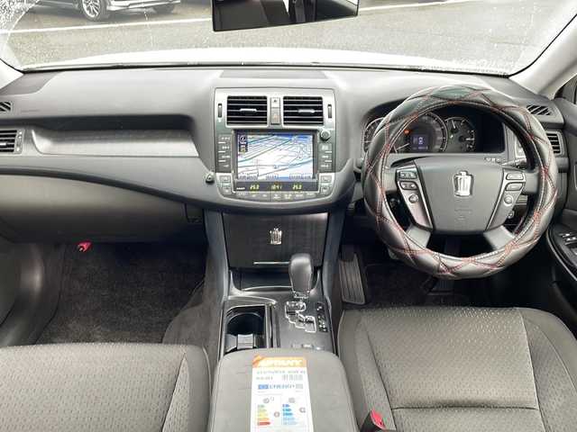 トヨタ クラウン アスリート i－Four ナビパッケージ 新潟県 2008(平20)年 9.6万km ホワイトパールクリスタルシャイン ４WD/純正HDDナビ/（BT／AM／FM／DVD）/バックカメラ/フルセグTV/パワーシート（運転席＋助手席）/ステアリングスイッチ/クルーズコントロール/オートライト/カーテンエアバッグ/ビルトインETC/保証書/取り扱い説明書/スペアキー