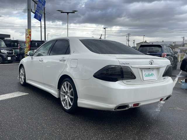 トヨタ クラウン アスリート i－Four ナビパッケージ 新潟県 2008(平20)年 9.6万km ホワイトパールクリスタルシャイン ４WD/純正HDDナビ/（BT／AM／FM／DVD）/バックカメラ/フルセグTV/パワーシート（運転席＋助手席）/ステアリングスイッチ/クルーズコントロール/オートライト/カーテンエアバッグ/ビルトインETC/保証書/取り扱い説明書/スペアキー