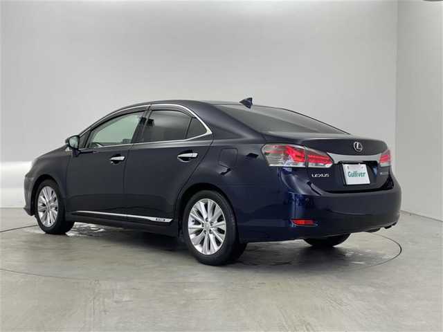 レクサス ＨＳ 250h 熊本県 2017(平29)年 3万km ディープブルーマイカ 純正ナビ　バックカメラ　ベージュ半革レザー　ビルトインＥＴＣ　シートヒーター　クルーズコントロール　ドライブレコーダー　純正アルミホイール　ＬＥＤライト　オートライト　Ｂｌｕｅｔｏｏｔｈ　地デジＴＶ