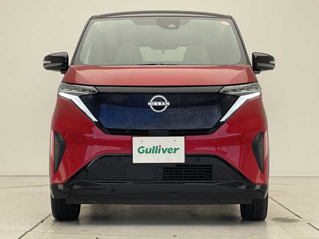 日産 サクラ G 愛知県 2023(令5)年 2.2万km スパークリングレッド/ブラック 純正9型ディスプレイオーディオナビ/全方位カメラ/プロパイロット/レーダークルーズコントロール/シートヒーター/バックカメラ/コーナーセンサー/純正アルミホイール/ETC2.0/インテリジェントミラー/LEDヘッドライト/ステアリングヒーター/レーンキープアシスト/オートマチックハイビーム/ドライブレコーダー/ステアリングスイッチ/スマートキー/プッシュスタート