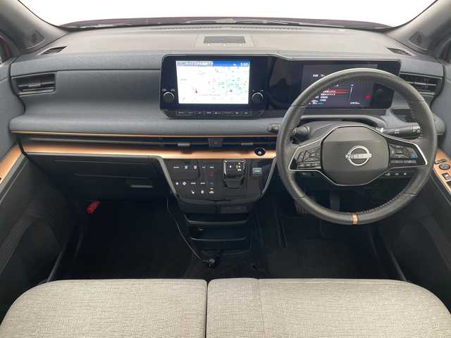 日産 サクラ G 愛知県 2023(令5)年 2.2万km スパークリングレッド/ブラック 純正9型ディスプレイオーディオナビ/全方位カメラ/プロパイロット/レーダークルーズコントロール/シートヒーター/バックカメラ/コーナーセンサー/純正アルミホイール/ETC2.0/インテリジェントミラー/LEDヘッドライト/ステアリングヒーター/レーンキープアシスト/オートマチックハイビーム/ドライブレコーダー/ステアリングスイッチ/スマートキー/プッシュスタート