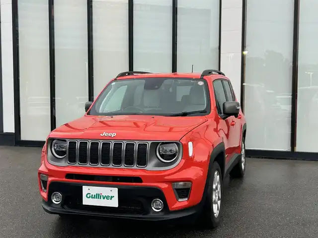 クライスラー・ジープ ジープ レネゲード リミテッド 大阪府 2020(令2)年 5.3万km オレンジ 純正ナビ/  フルセグTV/Bluetooth/USB/バックモニター/衝突軽減ブレーキ/横滑り防止装置/コーナーセンサー/ＢＳＭ/前席シートヒーター/レーダークルーズコントロール/レーンキープアシスト/アイドリングストップ/ステアリングヒーター/前後ドライブレコーダー/オートマチックハイビーム/純正17インチアルミホイール/ルーフレール/純正フロアマット/ＥＴＣ/ＬＥＤ/禁煙車