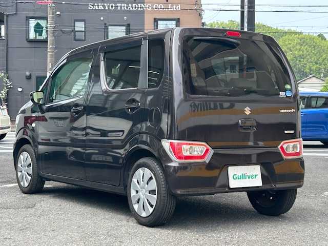 スズキ ワゴンＲ HYBRID FX 静岡県 2019(令1)年 2.2万km アーバンブラウンパールメタリック ワンオーナー/純正ナビ/フルセグTV/DVD/CD/SD/MSV/BT/バックカメラ/衝突軽減ブレーキ/レーンキープアシスト/ヘッドアップディスプレイ/前方ドライブレコーダー/運転席シートヒーター /ビルトインETC/スマートキー×2/保証書/R4/6点検記録簿有