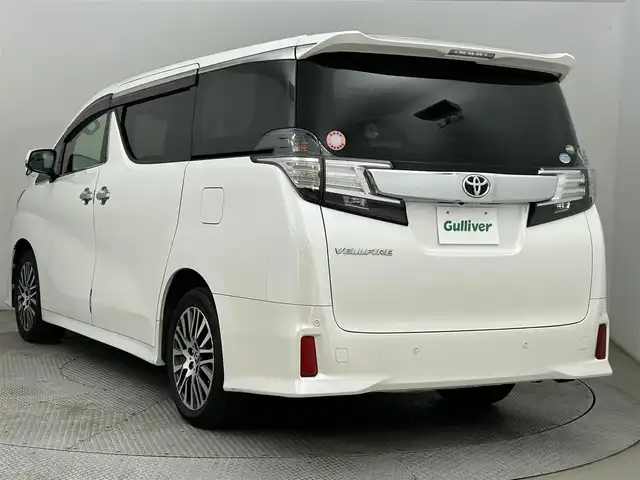 トヨタ ヴェルファイア Z Gエディション 道央・札幌 2016(平28)年 5.6万km ホワイトパールクリスタルシャイン ・ワンオーナー/・４WD/・純正10インチナビ/　CD/DVD/SD/BT/フルセグ/・純正フリップダウンモニター/・バックカメラ/・ビルトインETC/・100V電源/・プリクラッシュセーフティ/・レーダークルーズコントロール/・nanoe/・アイドリングストップ/・ハーフレザーシート/・パワーシート/・両側パワースライドドア/・パワーバックドア/・ステアリングヒーター/・LEDヘッドライト/・フォグライト/・オートライト/・プッシュスタート/・スマートキー/・純正フロアマット/・ドアバイザー
