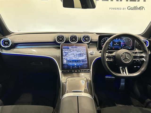 メルセデス・ベンツ Ｍ・ベンツ Ｃ２２０ｄ アバンギャルド　AMGライン 福岡県 2022(令4)年 1.4万km パール 純正ナビ　/３６０°カメラ　/フルセグ　/ＨＵＤ　/ＡＣＣ　/ＢＳＭ　/レーンキープ　/ＬＥＤデジタルライト　/ハーフレザー　/シートヒーター　/パワーシート　/パワートランク　/アンビエントライト　/リアアクスルステアリング