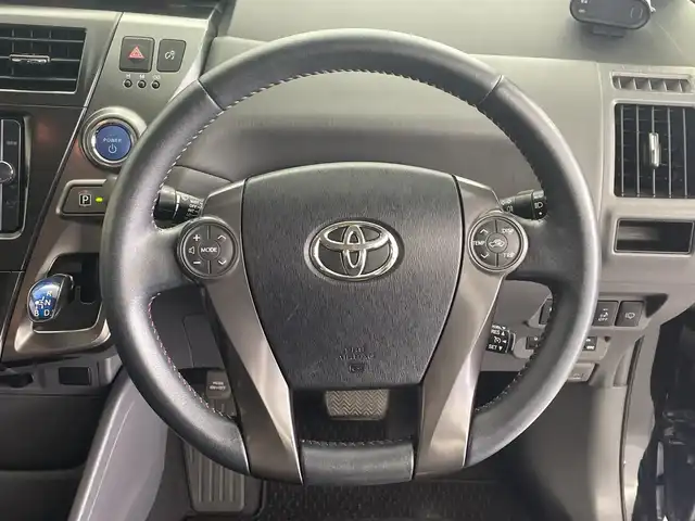 トヨタ プリウス α G チューンブラック 愛知県 2014(平26)年 5万km ブラック 純正ナビ/・ＣＤ/ＤＶＤ/・Ｂｌｕｅｔｏｏｔｈ/バックカメラ/クルーズコントロール/ハーフレザーシート/ＥＴＣ/オートライト/スマートキー/エンジンプッシュスタートボタン/ＬＥＤヘッドライト　