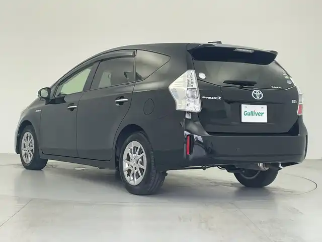 トヨタ プリウス α G チューンブラック 愛知県 2014(平26)年 5万km ブラック 純正ナビ/・ＣＤ/ＤＶＤ/・Ｂｌｕｅｔｏｏｔｈ/バックカメラ/クルーズコントロール/ハーフレザーシート/ＥＴＣ/オートライト/スマートキー/エンジンプッシュスタートボタン/ＬＥＤヘッドライト　