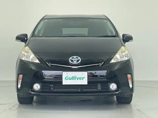 トヨタ プリウス α G チューンブラック 愛知県 2014(平26)年 5万km ブラック 純正ナビ/・ＣＤ/ＤＶＤ/・Ｂｌｕｅｔｏｏｔｈ/バックカメラ/クルーズコントロール/ハーフレザーシート/ＥＴＣ/オートライト/スマートキー/エンジンプッシュスタートボタン/ＬＥＤヘッドライト　