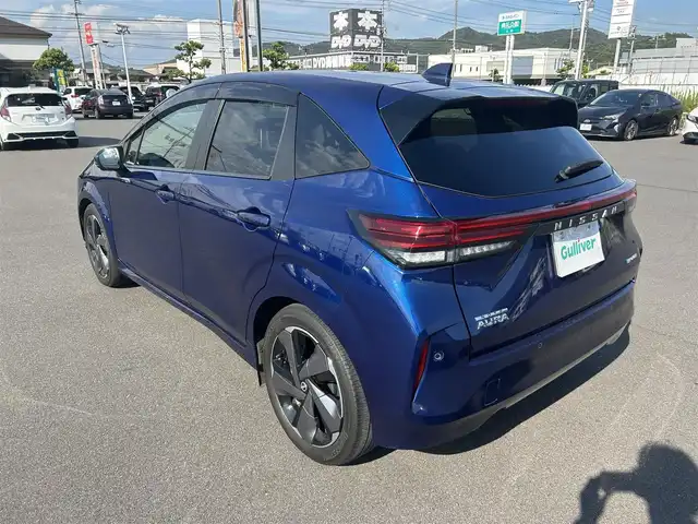 日産 オーラ G レザーエディション 岡山県 2022(令4)年 4.9万km オーロラフレアブルーパール 登録時走行距離48752km/純正9インチナビ/BOSEプレミアムサウンド/フルセグTV(AM.FM.TV.BT)/全方位カメラ/本革レザーシート/ETC2.0/ドライブレコーダー/クリアランスソナー/衝突軽減ブレーキ/横滑り防止装置/レーダークルーズコントロール/レーンキープアシスト/オートライト/オートマチックハイビーム/アイドリングストップ/17インチ純正AW/純正フロアマット