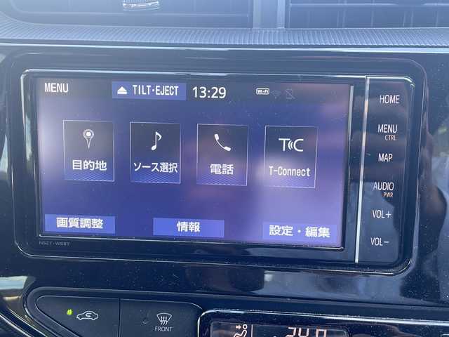 トヨタ アクア G 福岡県 2019(平31)年 13万km コバルトブルーメタリック ワンオーナー/純正ナビNSZT-W68T/（Bluetooth・DVD再生機能・フルセグTV）/バックカメラ/クリアランスソナー/コーナーセンサー/先進発車お知らせ機能/ビルトインETC/ドライブレコーダー/純正フロアマット/パワーウィンドウ/横滑り防止装置/レーンキープアシスト/衝突被害軽減システム/ABS/純正アルミホイール/保証書/取扱説明書/スペアキー