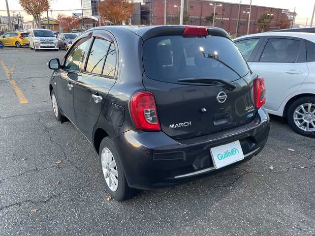 日産 マーチ ボレロ 新潟県 2015(平27)年 18.6万km ナイトベールパープル 純正ナビ/フルセグ/Bluetooth