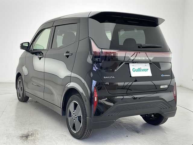 日産 サクラ G 千葉県 2024(令6)年 0.3万km ブラック 純正ナビ/フルセグTV/全方位カメラ/インテリジェントクルーズコントロール/衝突被害軽減ブレーキ/側方支援/クリアランスソナー/シートヒーター/ハンドルヒーター/電子パーキング/オートホールド