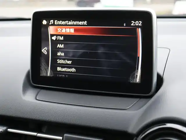 マツダ デミオ 13S 福島県 2015(平27)年 13.8万km ソウルレッドプレミアムメタリック  ワンオーナー / 純正ナビ・フルセグTV/ スマートキー/ 衝突被害軽減ブレーキ/ 純正アルミホイル/ 純正フォグランプ/ 横滑り防止装置/ アイドリングストップ