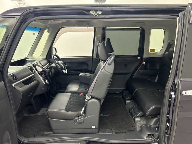 ダイハツ タント カスタム X トップED SA Ⅲ 福島県 2017(平29)年 6.5万km ナイトシャドーパープルクリスタルM /禁煙車//4WD/スマートアシストIII/・衝突回避支援ブレーキ機能/・車線逸脱警報機能/・オートハイビーム/・コーナーセンサー//純正8インチナビ/・BT.CD.DVD.SD.USB.HDMI/・フルセグTV//バックカメラ//両側パワースライドドア//ハーフレザーシート/・D席シートヒーター//ETC//ドライブレコーダー（FR）//プッシュスタート//スマートキー×2//純正エンジンスターター//ステアリングスイッチ//LEDヘッドライト//LEDフォグライト//純正15インチAW//純正フロアマット//純正ドアバイザー//ロールサンシェード