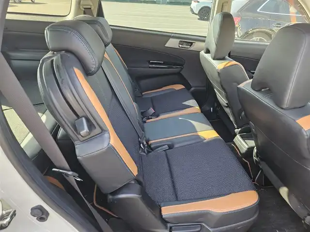 スバル エクシーガクロスオーバー７ X－ブレイク 愛媛県 2017(平29)年 6.7万km クリスタルホワイトP 4WD/ワンオーナー/カロッツェリアナビ/フルセグTV/バックカメラ/ドライブレコーダー/全車速追従機能付クルーズコントロール/アイサイトver2/・衝突被害軽減ブレーキ/・誤発進抑制機能/・車線逸脱警報/HIDヘッドランプ/革巻きステアリング/パドルシフト/撥水機能ハーフレザーシート/前席パワーシート/シートヒーター/純正17インチアルミホイール/スマートキー/プッシュエンジンスタート/禁煙車