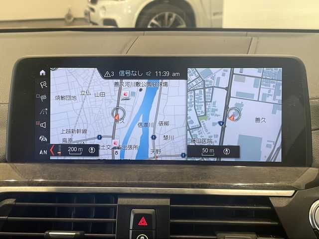 ＢＭＷ Ｘ３ xDrive20d Mスポーツ 新潟県 2018(平30)年 4万km サファイアブラックP ハイラインパッケージ/・ランバー・サポート/・リヤ・シート・ヒーティング/・ヴァーネスカ・レザー・シート（茶革シート）/ポプラ・グレー・ファイン・ウッド・インテリア・トリム/パーキングアシストプラス/・パークディスタンスコントロール/・パーキングアシスト/・トップビュー/・サイドビューカメラ/・リアビューカメラ/純正HDDナビ/・フルセグ/BT/CD/DVD/ラジオ/ドライビングアシストプラス/・アクティブクルーズコントロール/・ステアリング＆レーンコントロールアシスト/・レーンディパーチャーウォーニング/・アクティブサイドコリジョンプロテクション/・前車接近警告機能/・衝突回避・被害軽減ブレーキ/・事故回避アシスト/・後車衝突警告機能/・クロストラフィックウォーニング/パワーバックドア/前方ドライブレコーダー