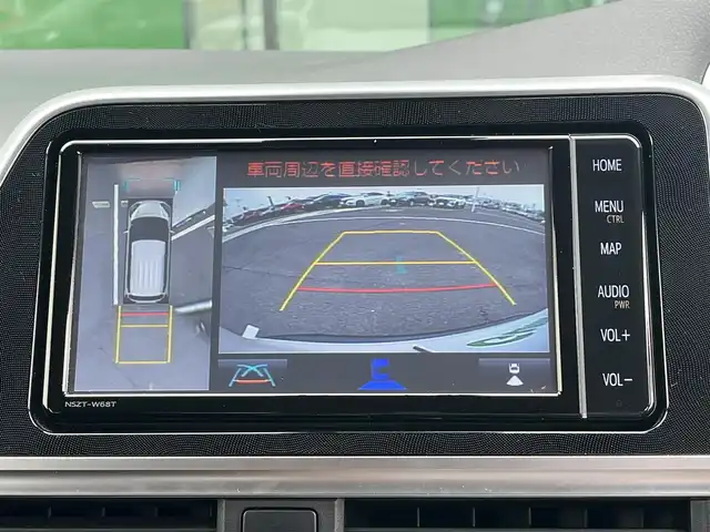 トヨタ シエンタ ファンベースG 香川県 2019(令1)年 4.7万km ホワイトパールクリスタルシャイン 登録時走行距離：46933km/ディーラー純正ナビ/　CD DVD BT フルセグTV/全方位カメラ/両側パワースライドドア/プリクラッシュセーフティシステム/レーンキープアシスト/オートハイビーム/オートライト/LEDヘッドライト/フォグランプ/ETC/前後ドライブレコーダー/アイドリングストップ/横滑り防止装置/革巻きステアリング/ステアリングスイッチ/プッシュスタート/スマートキー